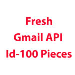 Fresh Gmail API Id-100 Pieces