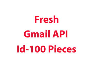 Fresh Gmail API Id-100 Pieces