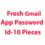 Fresh App Password Gmail Id-100 Pieces