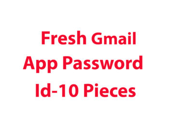 Fresh App Password Gmail Id-100 Pieces